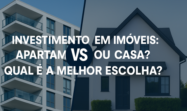 Investimento em Imóveis: Apartamento ou Casa? Qual é a Melhor Escolha?